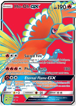 Carte Pokémon: Ho-Oh GX