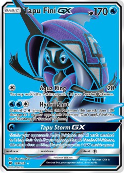 Carte Pokémon: Tapu Fini GX
