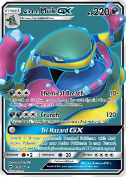 Carte Pokémon: Alolan Muk GX