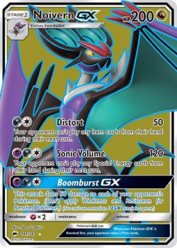 Carte Pokémon: Noivern GX