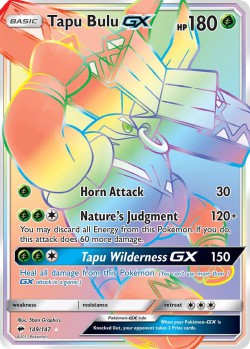 Carte Pokémon: Tapu Bulu GX
