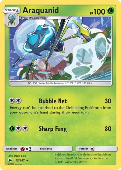 Carte Pokémon: Araquanid