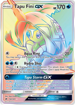 Carte Pokémon: Tapu Fini GX