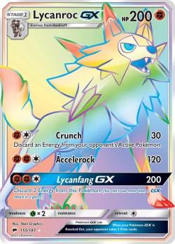 Carte Pokémon: Lycanroc GX