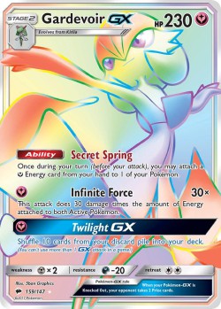 Carte Pokémon: Gardevoir GX
