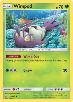 Carte Pokémon: Wimpod