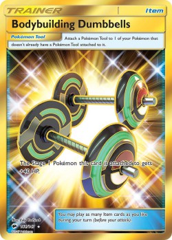 Carte Pokémon: Bodybuilding Dumbbells