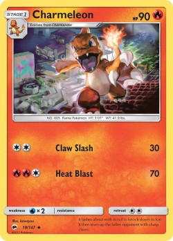 Carte Pokémon: Charmeleon