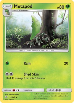 Carte Pokémon: Metapod