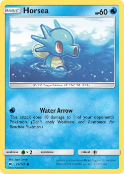 Carte Pokémon: Horsea