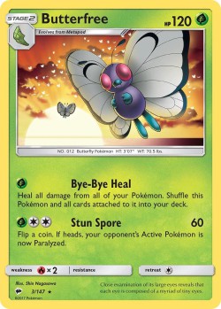 Carte Pokémon: Butterfree
