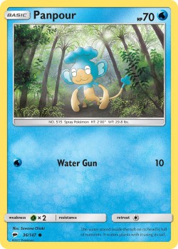 Carte Pokémon: Panpour