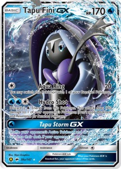 Carte Pokémon: Tapu Fini GX