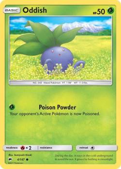 Carte Pokémon: Oddish