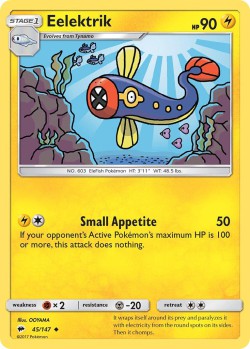 Carte Pokémon: Eelektrik