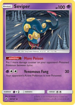 Carte Pokémon: Seviper