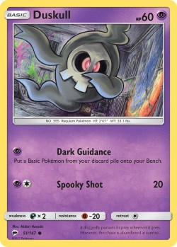 Carte Pokémon: Duskull