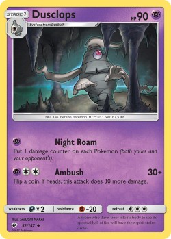 Carte Pokémon: Dusclops