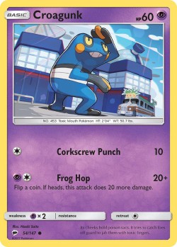 Carte Pokémon: Croagunk