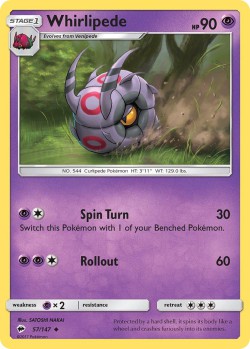 Carte Pokémon: Whirlipede
