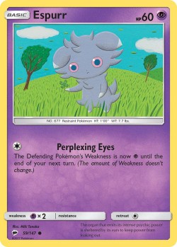 Carte Pokémon: Espurr
