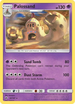 Carte Pokémon: Palossand