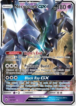 Carte Pokémon: Necrozma GX