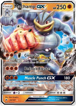 Carte Pokémon: Machamp GX