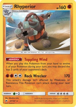 Carte Pokémon: Rhyperior