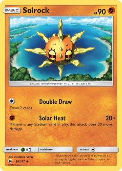Carte Pokémon: Solrock