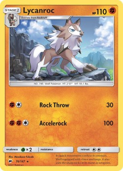 Carte Pokémon: Lycanroc