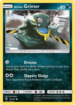 Carte Pokémon: Alolan Grimer
