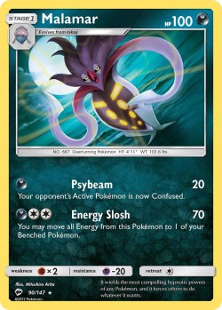 Carte Pokémon: Malamar