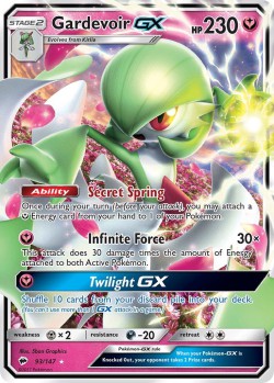 Carte Pokémon: Gardevoir GX