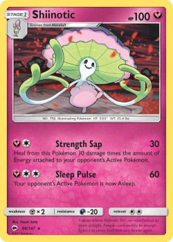 Carte Pokémon: Shiinotic