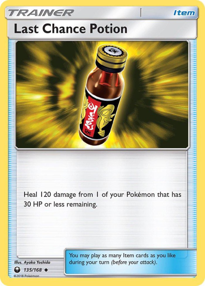 Carte Pokémon: Last Chance Potion [Potion de la Dernière Chance]