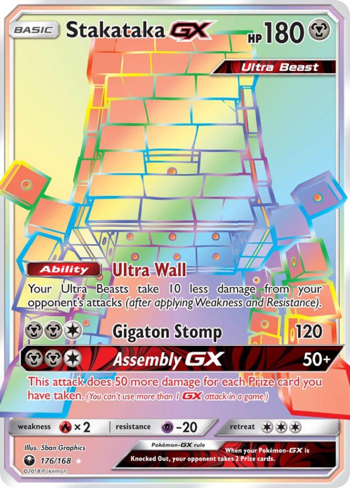 Carte Pokémon: Stakataka GX [Ama-Ama GX]