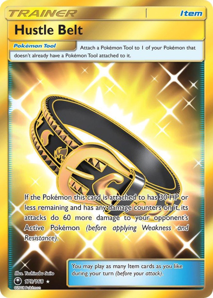 Carte Pokémon: Hustle Belt [Ceinture Agitée]