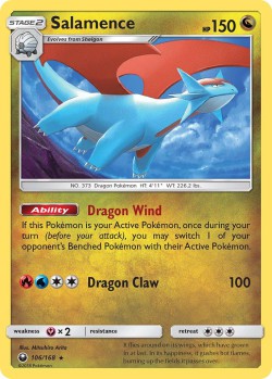 Carte Pokémon: Salamence