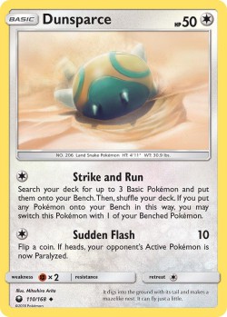 Carte Pokémon: Dunsparce