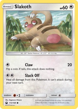 Carte Pokémon: Slakoth