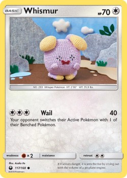 Carte Pokémon: Whismur