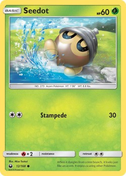 Carte Pokémon: Seedot