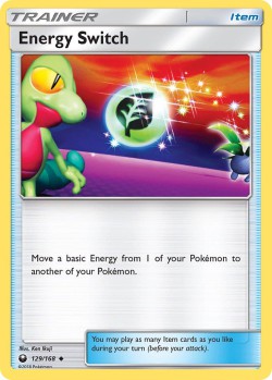Carte Pokémon: Energy Switch