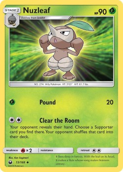 Carte Pokémon: Nuzleaf