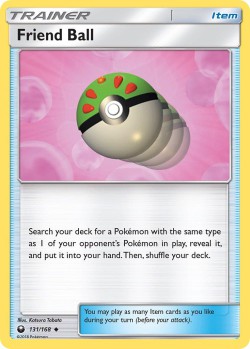 Carte Pokémon: Friend Ball 