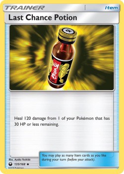 Carte Pokémon: Last Chance Potion