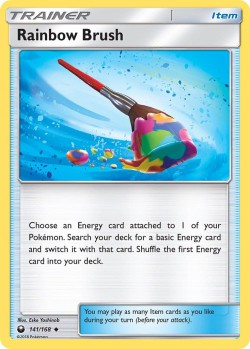 Carte Pokémon: Rainbow Brush