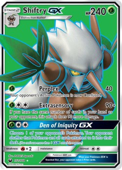 Carte Pokémon: Shiftry GX