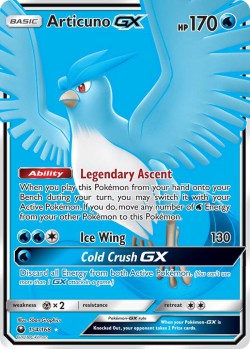 Carte Pokémon: Articuno GX